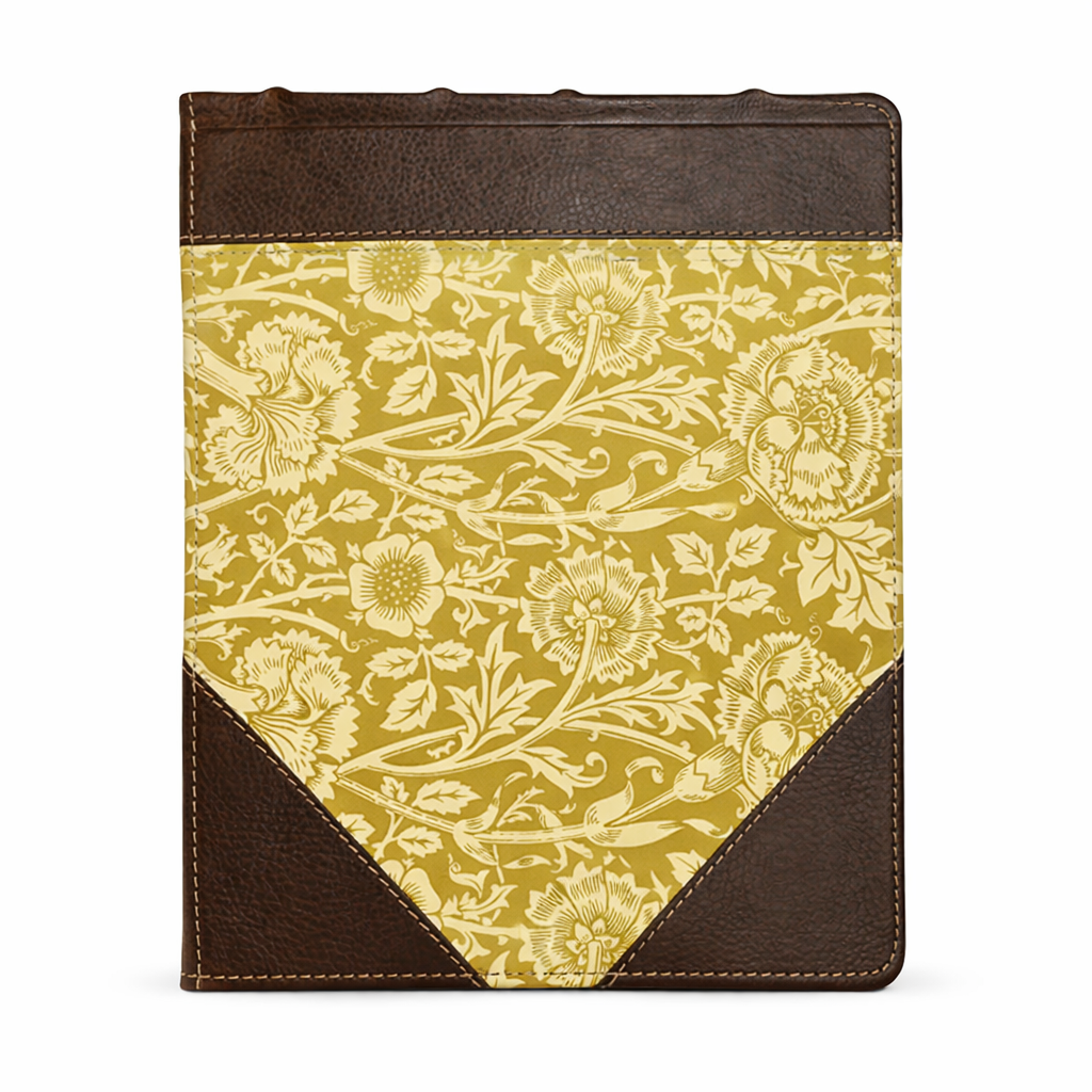 Antique Floral Journaling Bible – Large Print Edition
