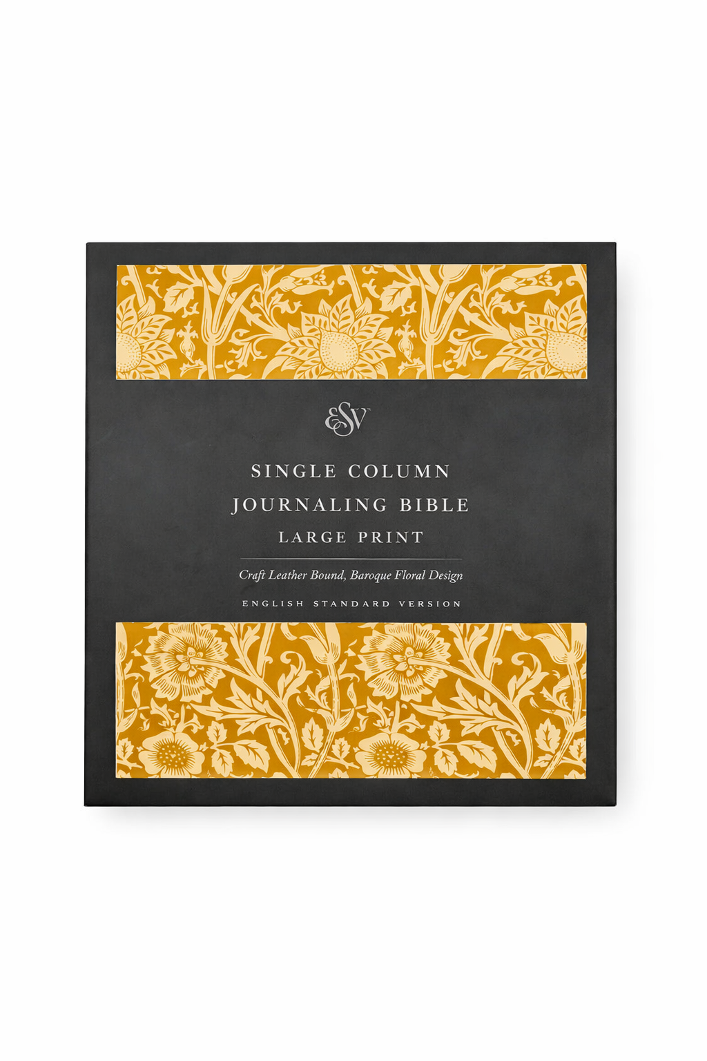 Antique Floral Journaling Bible – Large Print Edition