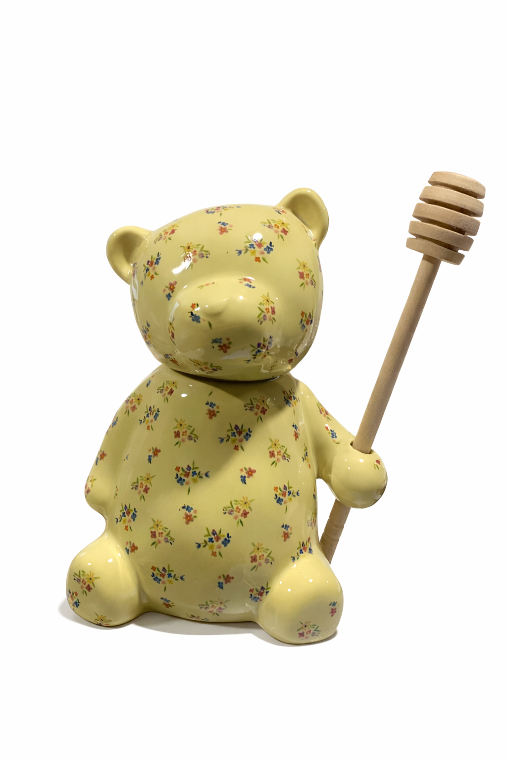 Floral Honey Bear Holder