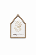 Home Sweet Home House‑Frame Wall Plaque