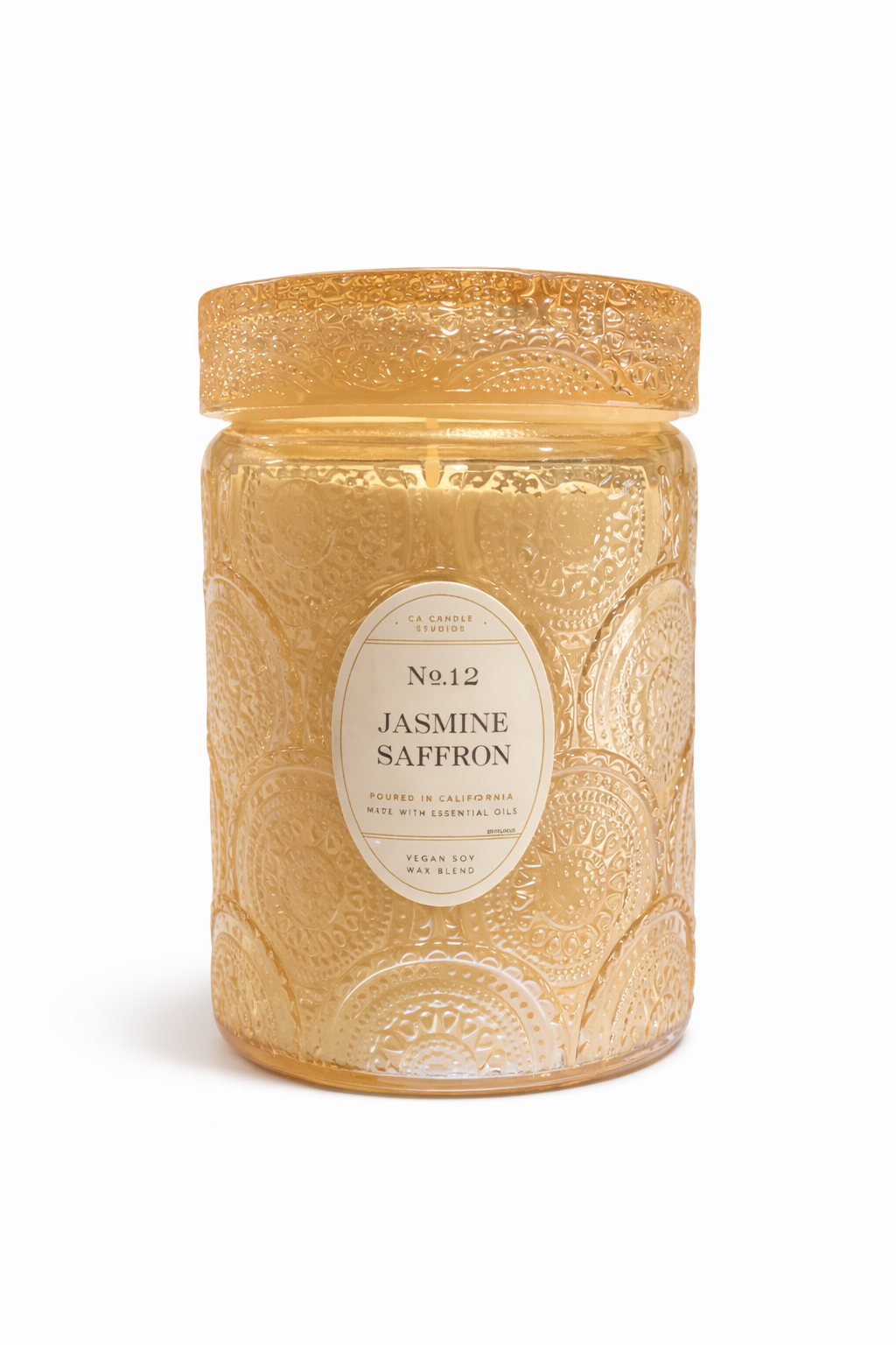CA Candle Studios No. 12 — Jasmine Saffron Soy Candle